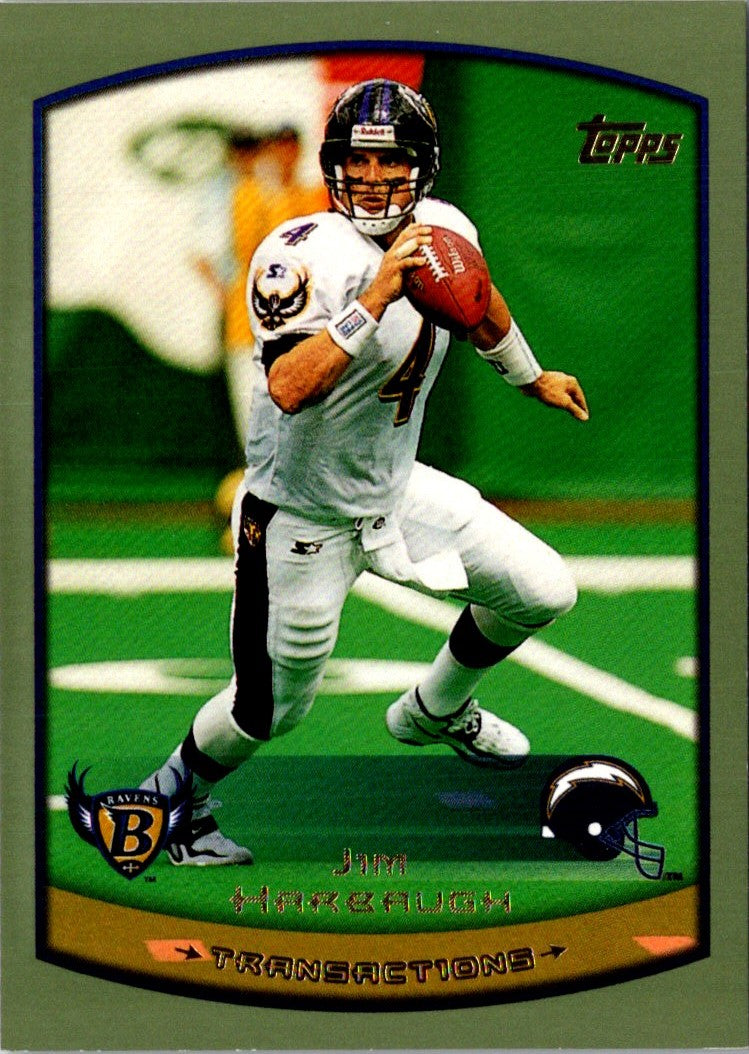 1999 Topps Collection Jim Harbaugh