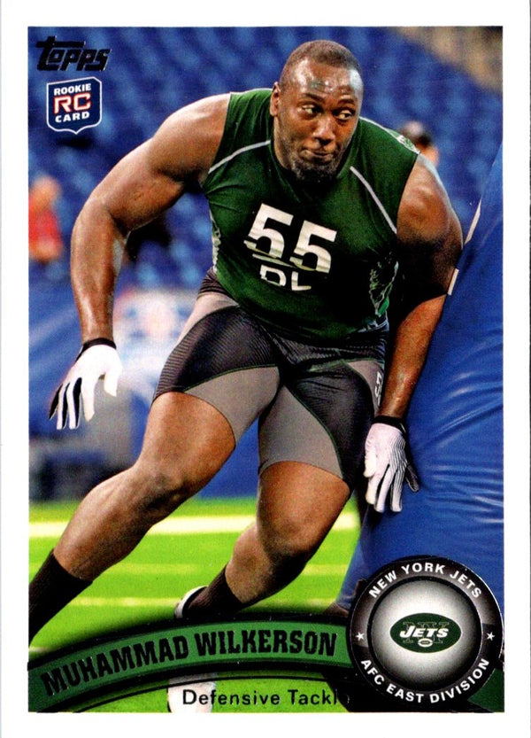 2011 Topps Muhammad Wilkerson #277 Rookie