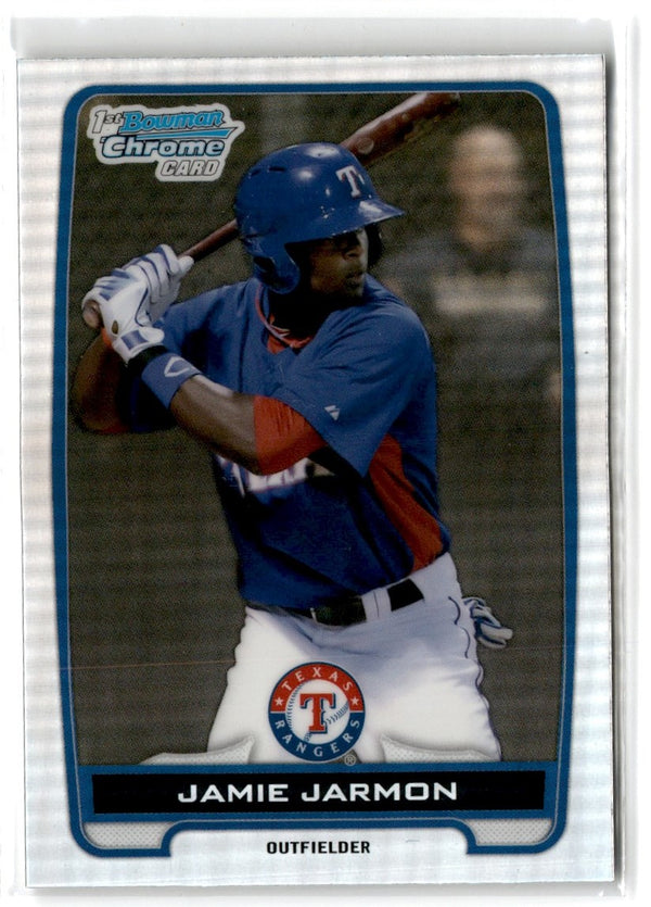 2012 Bowman Draft Picks & Prospects Chrome Jamie Jarmon #BDPP45 Refractor