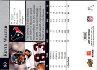 2009 Upper Deck Kevin Walter #80