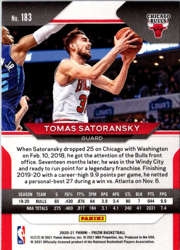 2020 Panini Prizm Tomas Satoransky