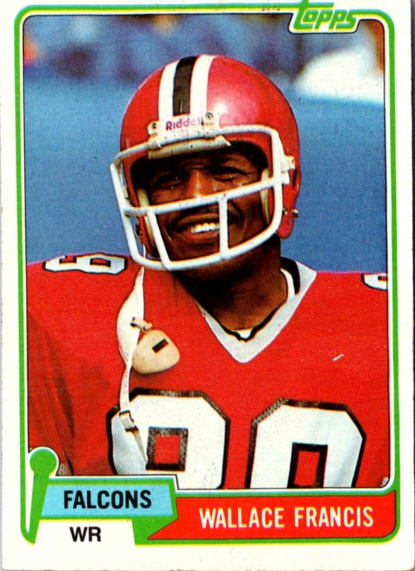 1981 Topps Wallace Francis #51