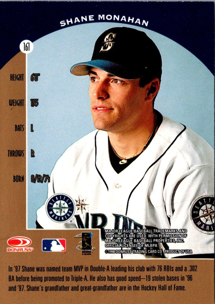 1998 Donruss Preferred Shane Monahan