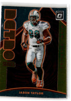 2020 Donruss Optic Retro Series Jason Taylor #RS-JT