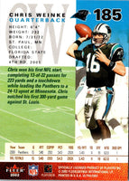 2002 Ultra Chris Weinke #185