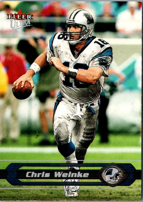 2002 Ultra Chris Weinke #185