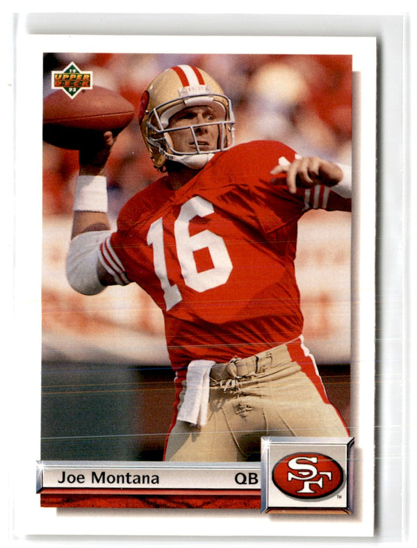 1992 Upper Deck Gold Joe Montana #G36