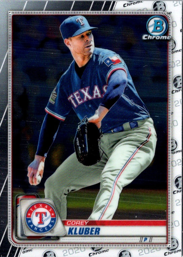 2020 Bowman Chrome Corey Kluber #67