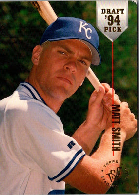 1994 Stadium Club Draft Picks Matt Smith #4
