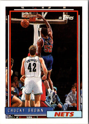 1992 Topps Chucky Brown #263