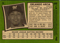 2020 Topps Heritage Orlando Arcia #34