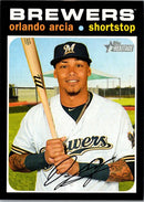 2020 Topps Heritage Orlando Arcia
