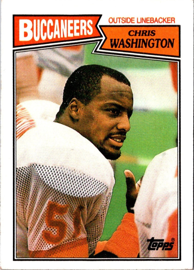 1987 Topps Chris Washington