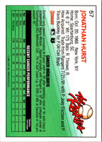 1992 Donruss The Rookies Jonathan Hurst #57 Rookie