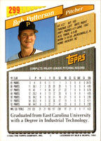1993 Topps Gold Bob Patterson #299
