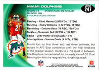 2010 Topps Miami Dolphins #247