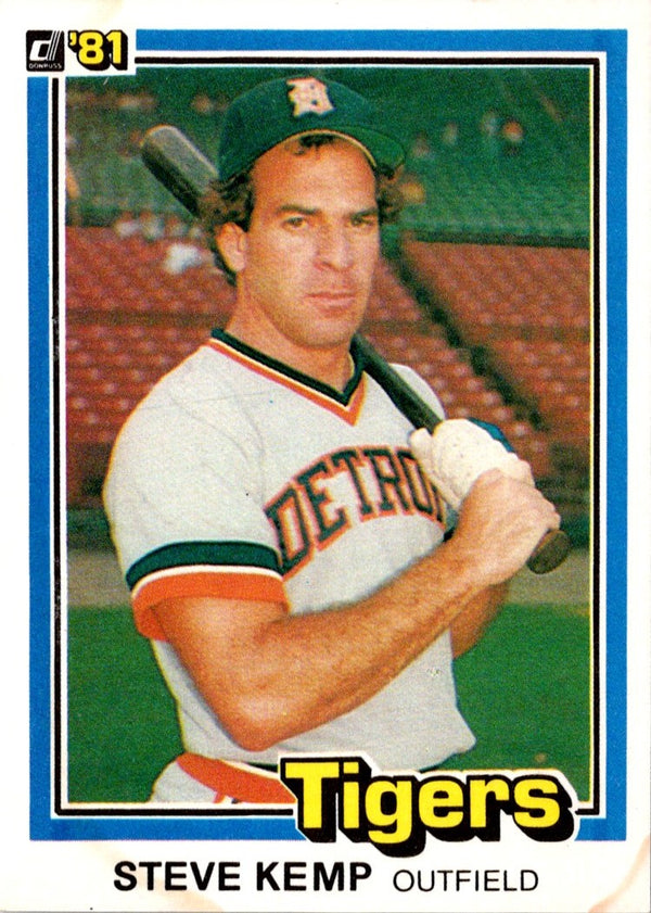 1981 Donruss Steve Kemp #249