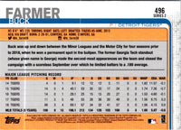 2019 Topps Buck Farmer #496