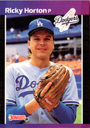 1989 Donruss Ricky Horton
