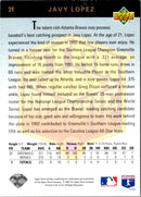 1993 Upper Deck Gold Hologram Javy Lopez