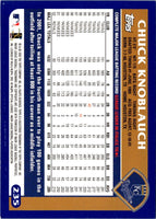 2003 Topps Chuck Knoblauch #235