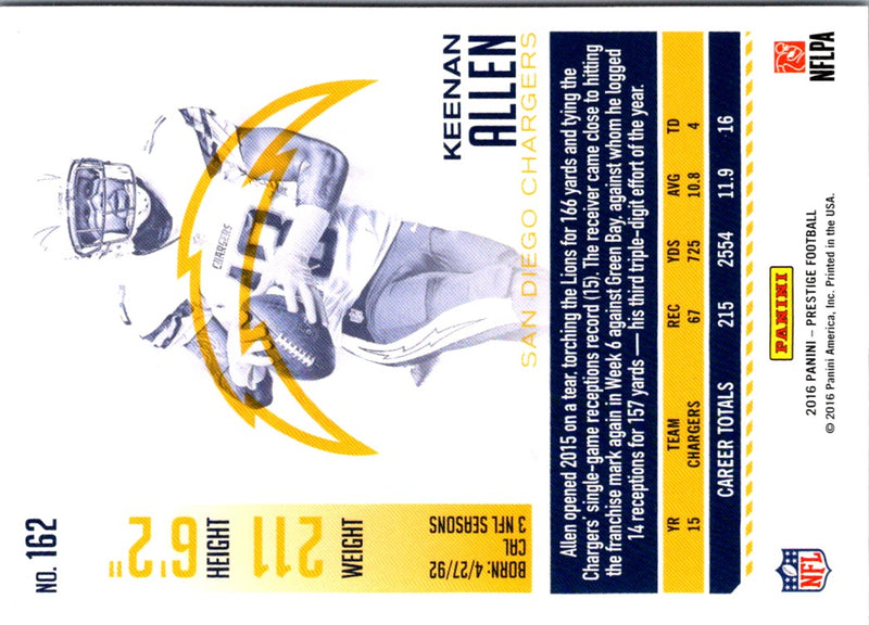 2016 Panini Keenan Allen