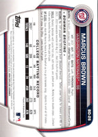 2023 Bowman Draft Marcus Brown #BD-26 Rookie