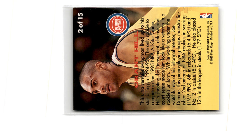 1995 Fleer Rookie Sensation Grant Hill