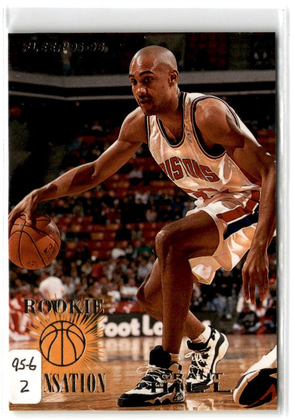 1995 Fleer Rookie Sensation Grant Hill #2