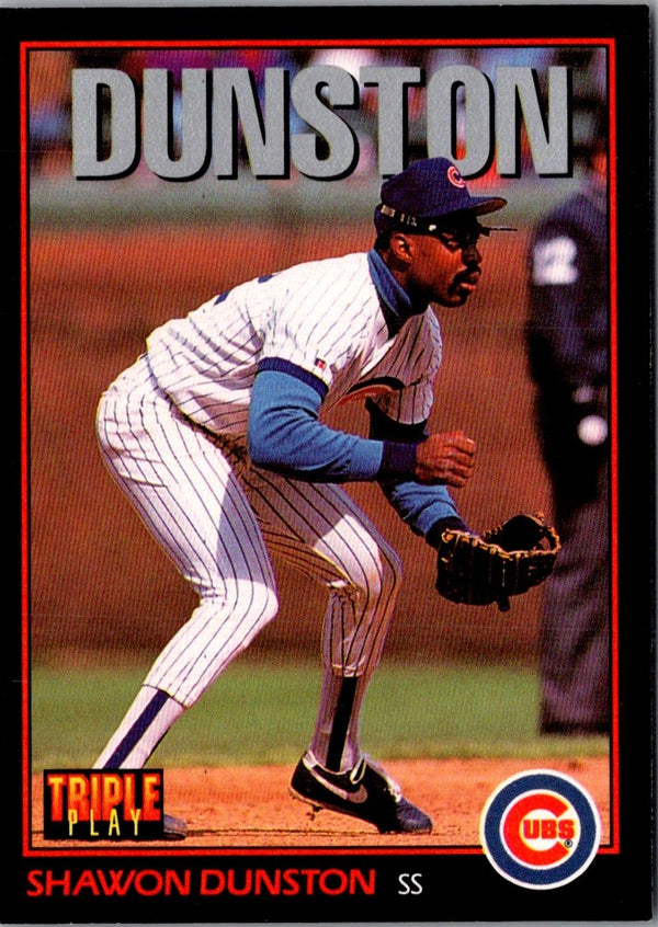 1993 Triple Play Shawon Dunston #40