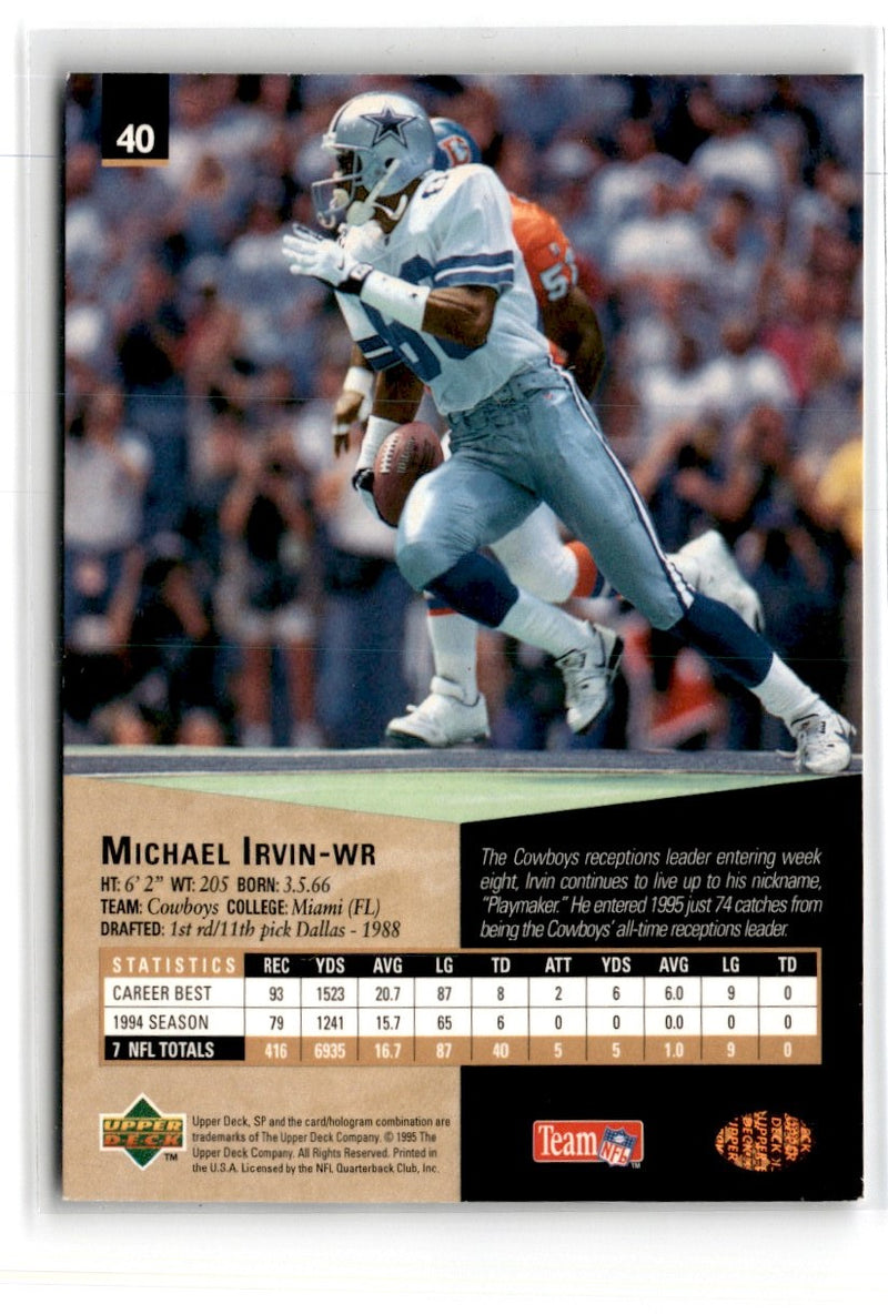 1995 SP Michael Irvin