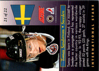 1993 Score International Stars Tomas Sandstrom #21