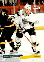1993 Score International Stars Tomas Sandstrom #21