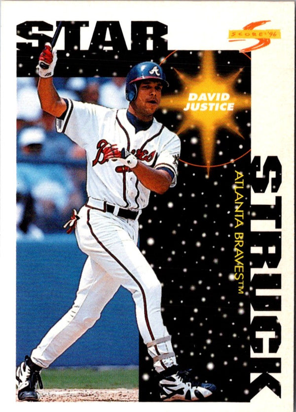 1996 Score David Justice #385