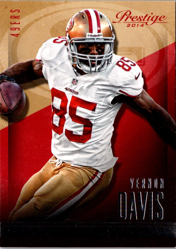 2014 Panini Prestige Vernon Davis #191