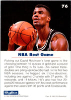 1992 SkyBox USA David Robinson #76