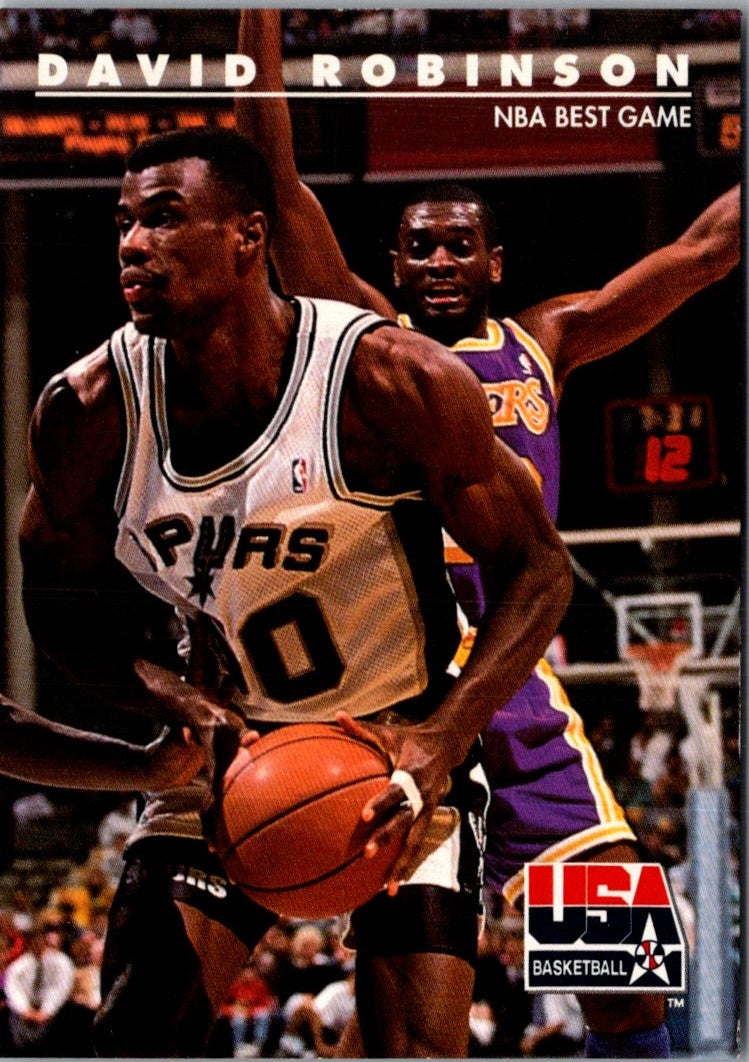 1992 SkyBox USA David Robinson