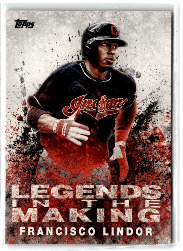 2018 Topps Legends in the Making Francisco Lindor #LTM-FL