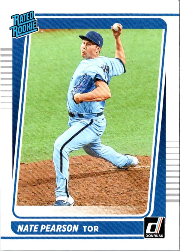 2021 Donruss Blue Nate Pearson #38