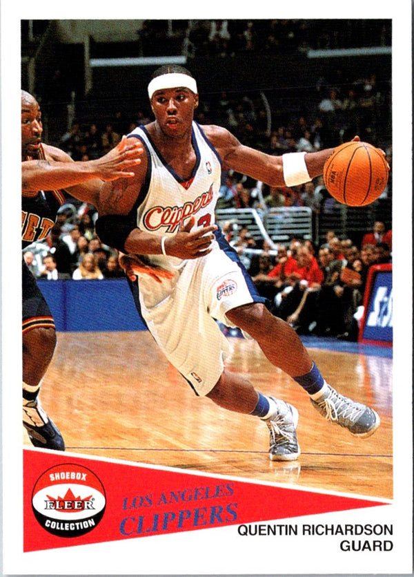 2001 Fleer Shoebox Quentin Richardson #122