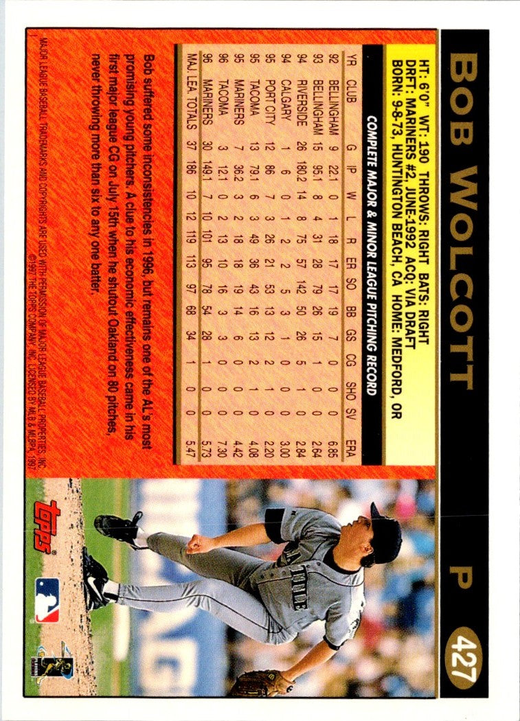 1997 Topps Bob Wolcott