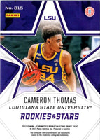 2021 Panini Chronicles Draft Picks Cameron Thomas #315