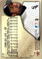 2001 Fleer Showcase Carlos Lee #77