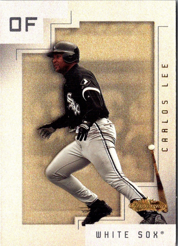 2001 Fleer Showcase Carlos Lee #77