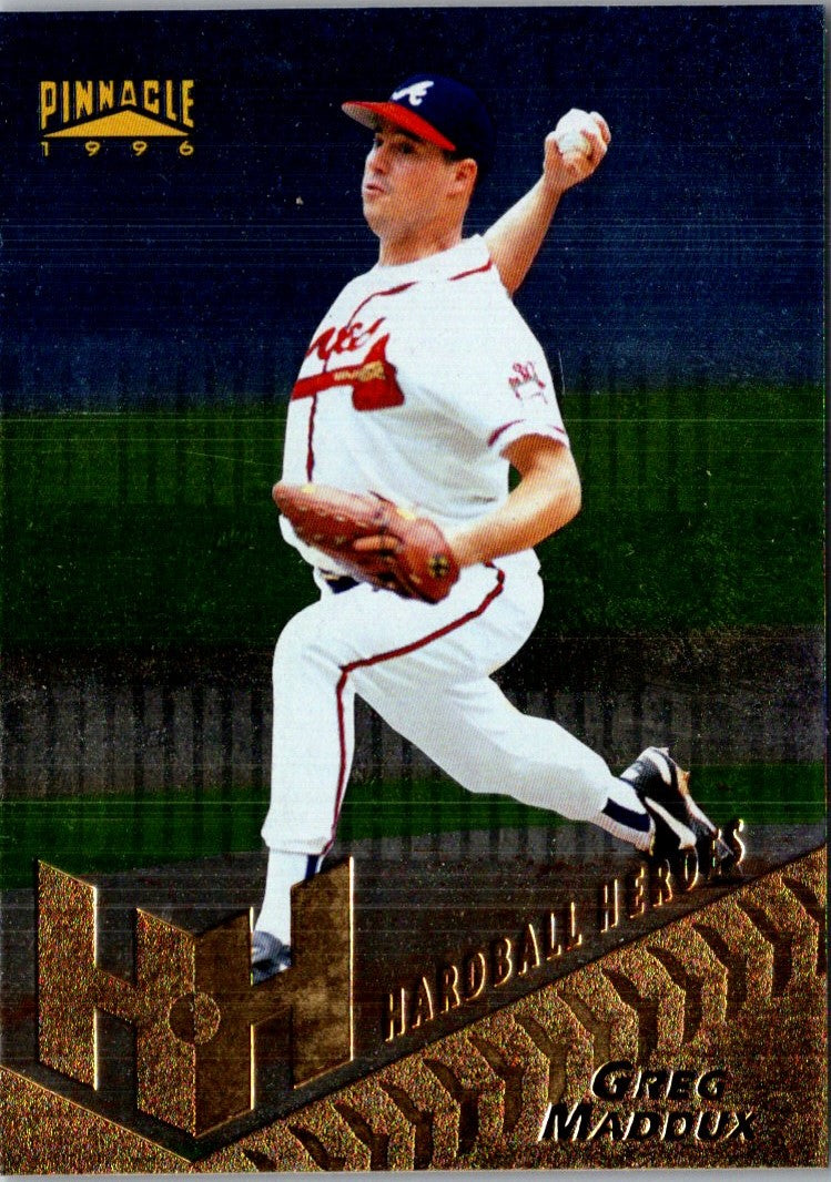 1996 Pinnacle Greg Maddux