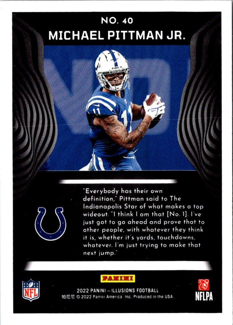 2022 Panini Michael Pittman Jr.