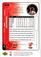 1999 Upper Deck MVP Jamal Mashburn #83