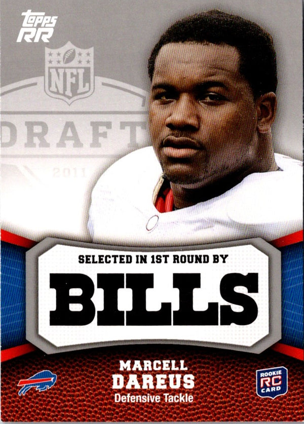 2011 Topps Rising Rookies Marcell Dareus #123 Rookie