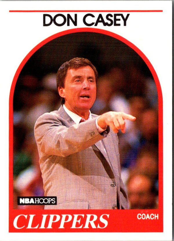 1989 Hoops Don Casey #107 Rookie