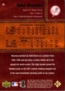 2001 Upper Deck Gold Glove Mike Mussina